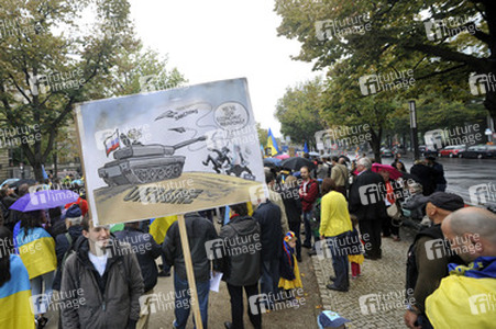 Worldwide Peace March für Frieden in der Ukraine, Berlin