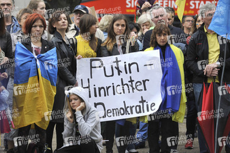 Worldwide Peace March für Frieden in der Ukraine, Berlin