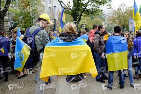 Worldwide Peace March für Frieden in der Ukraine, Berlin