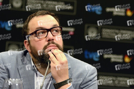 'Autómata' Pressekonferenz, San Sebastian Film Festival 2014