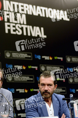 'Autómata' Pressekonferenz, San Sebastian Film Festival 2014