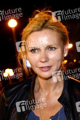 Veronica Ferres bei der Ankunft auf dem San Sebastian Film Festival 2014