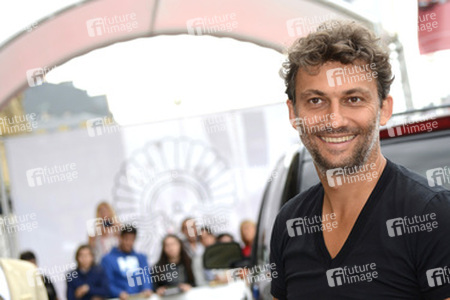 Ankunft von Jonas Kaufmann beim San Sebastian Film Festival 2014