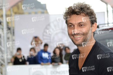 Ankunft von Jonas Kaufmann beim San Sebastian Film Festival 2014