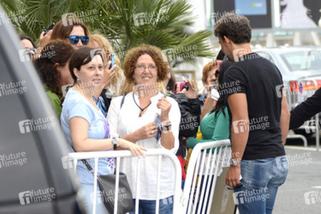 Ankunft von Jonas Kaufmann beim San Sebastian Film Festival 2014