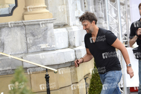 Ankunft von Jonas Kaufmann beim San Sebastian Film Festival 2014