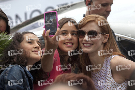 Ankunft von Jessica Chastain beim San Sebastian Film Festival 2014