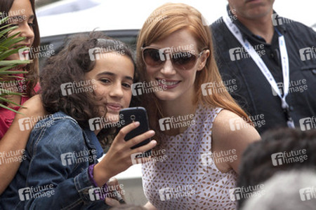 Ankunft von Jessica Chastain beim San Sebastian Film Festival 2014