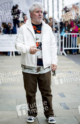 Ankunft von Pedro Almodóvar auf dem San Sebastian Film Festival 2014