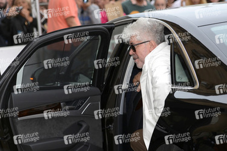 Ankunft von Pedro Almodóvar auf dem San Sebastian Film Festival 2014