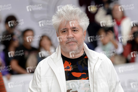 Ankunft von Pedro Almodóvar auf dem San Sebastian Film Festival 2014