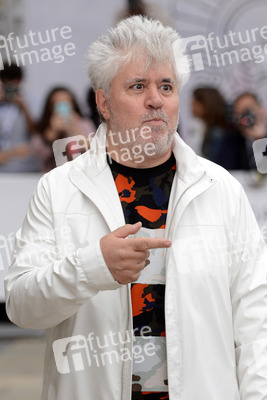 Ankunft von Pedro Almodóvar auf dem San Sebastian Film Festival 2014