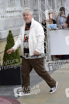 Ankunft von Pedro Almodóvar auf dem San Sebastian Film Festival 2014