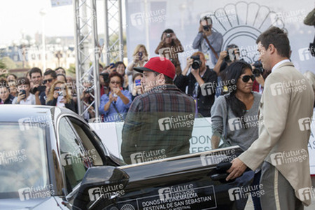 Ankunft von Josh Hutcherson auf dem San Sebastian Film Festival 2014