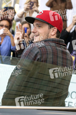 Ankunft von Josh Hutcherson auf dem San Sebastian Film Festival 2014