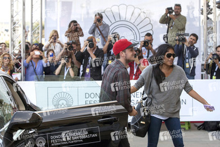 Ankunft von Josh Hutcherson auf dem San Sebastian Film Festival 2014