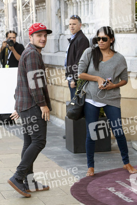 Ankunft von Josh Hutcherson auf dem San Sebastian Film Festival 2014