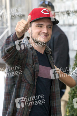 Ankunft von Josh Hutcherson auf dem San Sebastian Film Festival 2014
