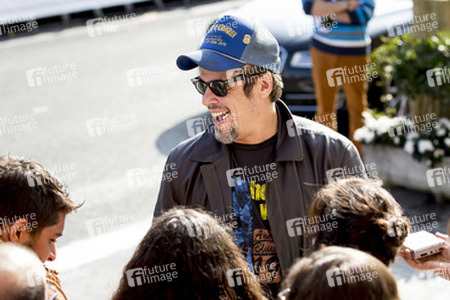 Ankunft von Benicio del Toro beim San Sebastian Film Festival 2014