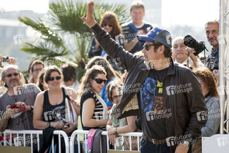 Ankunft von Benicio del Toro beim San Sebastian Film Festival 2014