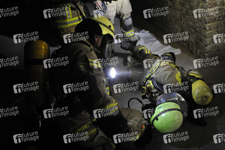 Feuerwehr ANTS Übung, Berlin