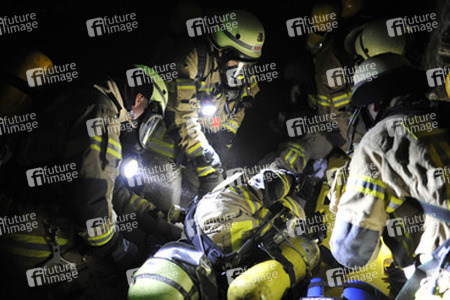Feuerwehr ANTS Übung, Berlin
