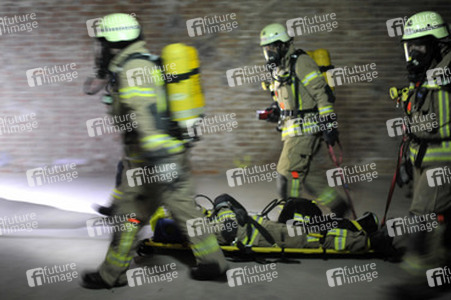 Feuerwehr ANTS Übung, Berlin
