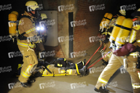 Feuerwehr ANTS Übung, Berlin