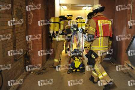Feuerwehr ANTS Übung, Berlin