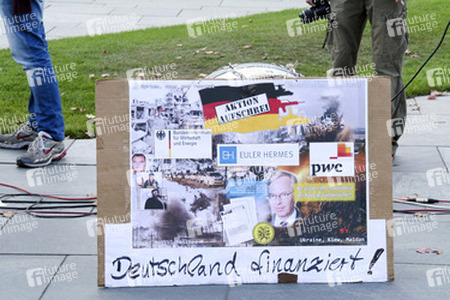 Protestkundgebung am Tag der Deutschen Einheit, Berlin