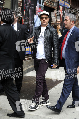 Robert Downey Jr. bei der 'Late Show with David Letterman', New York
