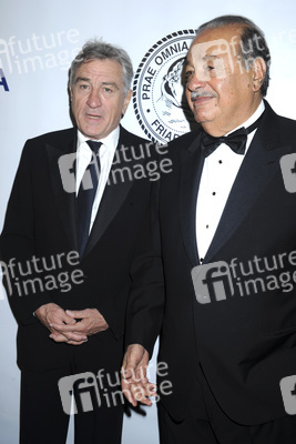 Friars Foundation Gala zu Ehren von Robert De Niro und Carlos Slim, New York