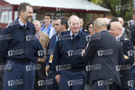 Spanische Royals besuchen Flugschau, Torrejon de Ardoz