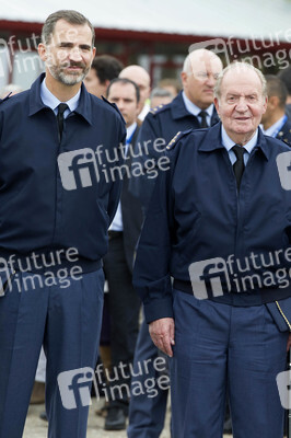 Spanische Royals besuchen Flugschau, Torrejon de Ardoz