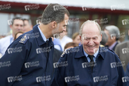 Spanische Royals besuchen Flugschau, Torrejon de Ardoz