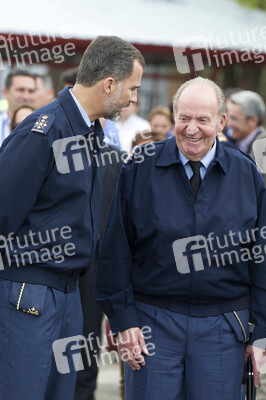 Spanische Royals besuchen Flugschau, Torrejon de Ardoz