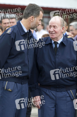 Spanische Royals besuchen Flugschau, Torrejon de Ardoz