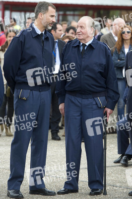 Spanische Royals besuchen Flugschau, Torrejon de Ardoz