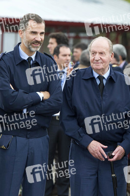 Spanische Royals besuchen Flugschau, Torrejon de Ardoz