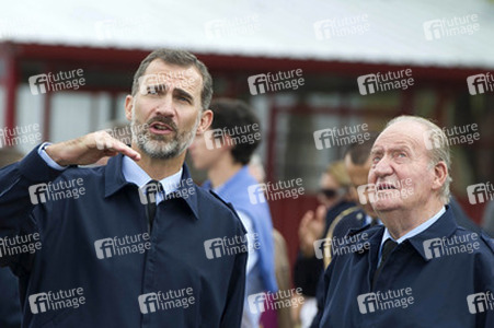 Spanische Royals besuchen Flugschau, Torrejon de Ardoz