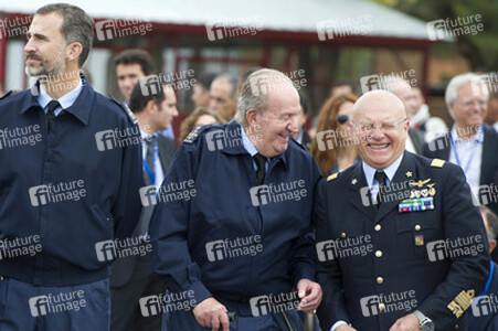 Spanische Royals besuchen Flugschau, Torrejon de Ardoz