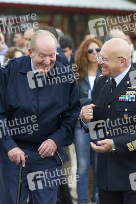 Spanische Royals besuchen Flugschau, Torrejon de Ardoz