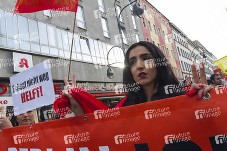 'Berlin ist Kobane' Demonstration, Berlin