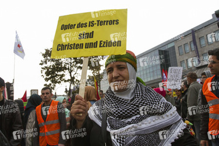 'Berlin ist Kobane' Demonstration, Berlin