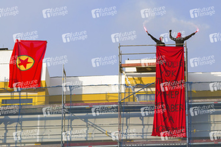 'Berlin ist Kobane' Demonstration, Berlin