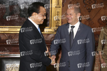 Ministerpräsident Li Keqiang besucht Hamburg