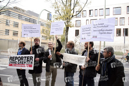 Kundgebung vor der Türkischen Botschaft, Berlin
