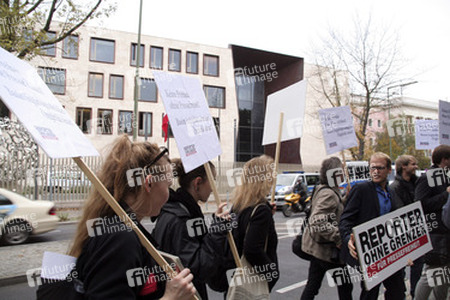 Kundgebung vor der Türkischen Botschaft, Berlin