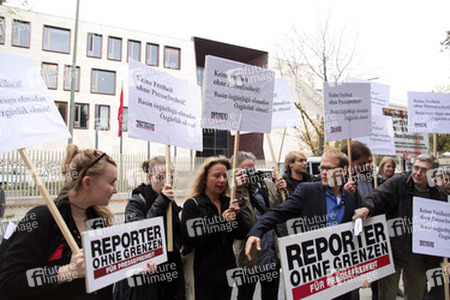 Kundgebung vor der Türkischen Botschaft, Berlin