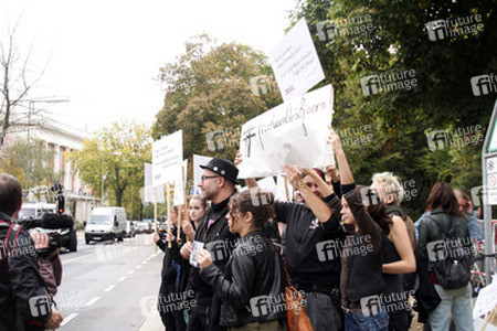 Kundgebung vor der Türkischen Botschaft, Berlin